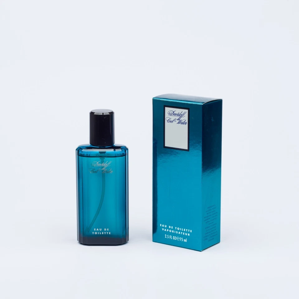 ⭐⭐ DAVIDOFF COOL WATER EAU TOILETTE SPRAY 75ml VINTAGE VECCHIA VERSIONE rarità ⭐⭐ - Immagine 1 di 1