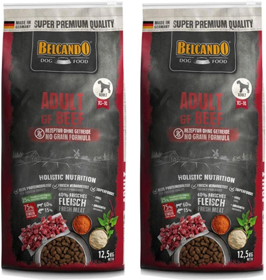 2 x 12,5 kg Belcando Adult GF Beef