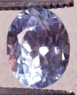 5.60 Cts. Natural Light Blue Aquamarine Oval Shape Certified Gemstone - Image 1 of 4