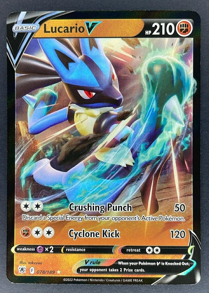 Lucario V Astral Radiance (078/189) Ultra Rare - Image 1 of 1