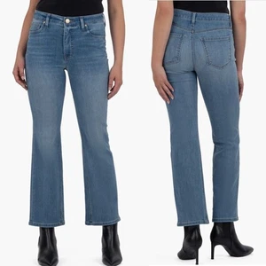 Kut Kelsey Ankle Flare Jeans Gr. 16 Blau High Rise - Bild 1 von 16