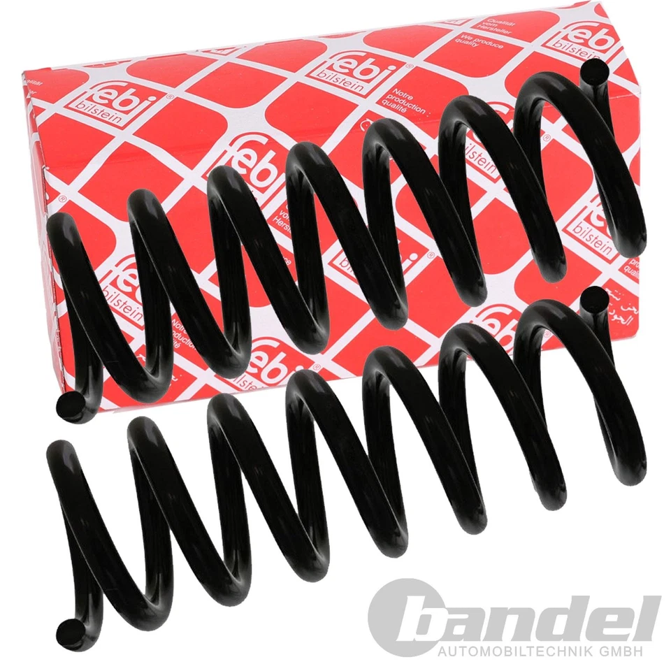 2X FEBI RESSORT DE SUSPENSION ARRIÈRE Compatible Avec MERCEDES CLASSE E W211 - Photo 1/2