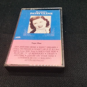 The Legendary Patsy Cline Cassette Nice Vintage Cassette Tape 1 VG+ 1990 - Picture 1 of 2