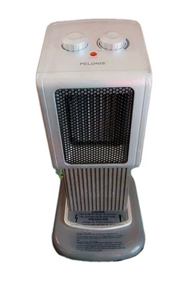 Calentador de espacio de cerámica oscilante Pelonis protección contra sobrecalentamiento HT-0152 Foto 1 de 4