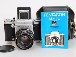 Pentacon six TL 6x6 Medium Format ⭐ BIOMETAR 2.8/80 red MC CARL ZEISS JENA✅(8320 - Bild 1 von 10
