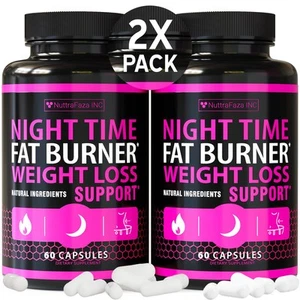(2er Pack) Nacht Gewichtsverlust für Frauen - Advanced Weight Loss - Fatburner... - Bild 1 von 6