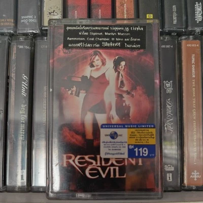 Resident Evil Music From The Motion Picture FULLY PLAY GRADED cassette  - Image 1 of 4