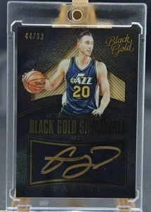 2015-16 Panini Black Gold Gordon Haywood Golden Auto Utah Jazz 44/99 - Picture 1 of 2