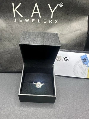 Diamond Engagement Ring 3.05 VS 1 LCD IGI 14K White Gold 3 1/3 Carat. 💎 💍  - Image 1 of 4