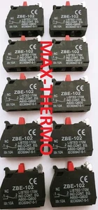 10 Stück ZBE-102 N.C passend für TELEMECANIQUE Schneider Kontaktblock - Bild 1 von 1