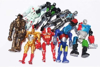 8 piezas Figura de acero real Atom Ambush Midas Noisy Boy Zeus 2026 Navidad Navidad CONJUNTO Foto 1 de 4