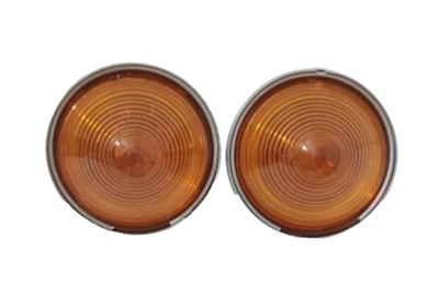 Luz ámbar señal de estacionamiento o giro Jeeps para Willys CJ-3B CJ3 CJ5 CJ6 | Apta para Foto 1 de 4