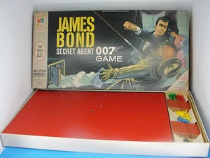 1964 James Bond Secret Agent 007 Game by Milton Bradley Complete NM/M Cond. - Picture 1 of 11