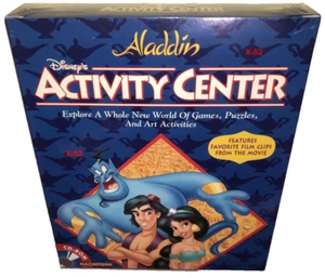 Aladdin CD ROM Disneys Activity Center BRAND NEW IN BOX Genie Jasmine macintosh - Picture 1 of 8