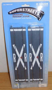 K-LINE LIONEL SUPERSTREETS PISTA 6-21575 10" CRUCE DE FERROCARRIL RECTO CALIBRE O - Imagen 1 de 1