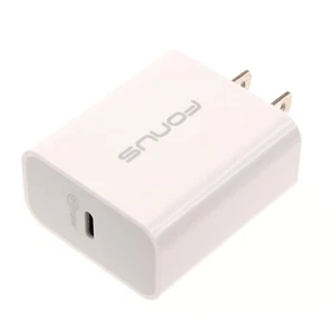 18W Fast Home Charger PD Type-C Quick Power Adapter Travel Wall for Cell Phones - Picture 1 of 6