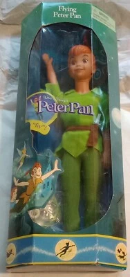 Muñeca Peter Pan Flying Peter Pan 1997 edición especial Disney Mattel #19296 Foto 1 de 4