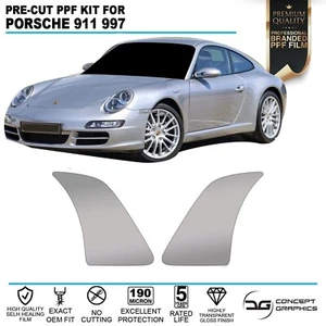 Kit de película de protección de pintura PPF protector de piedra de arco de rueda trasera para Porsche 911 997 - Imagen 1 de 4