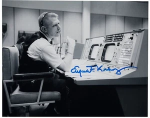 USA Autographed Photo Gene Kranz Project GEMINI IV Mission Console NASA XI D271 - Picture 1 of 1