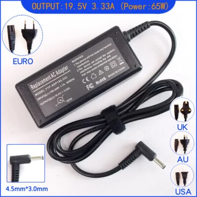 Ac Adapter Charger for HP 15-AC624NL 15-AC624TX 15-AC625NL 15-AC620TX Laptop - Bild 1 von 4
