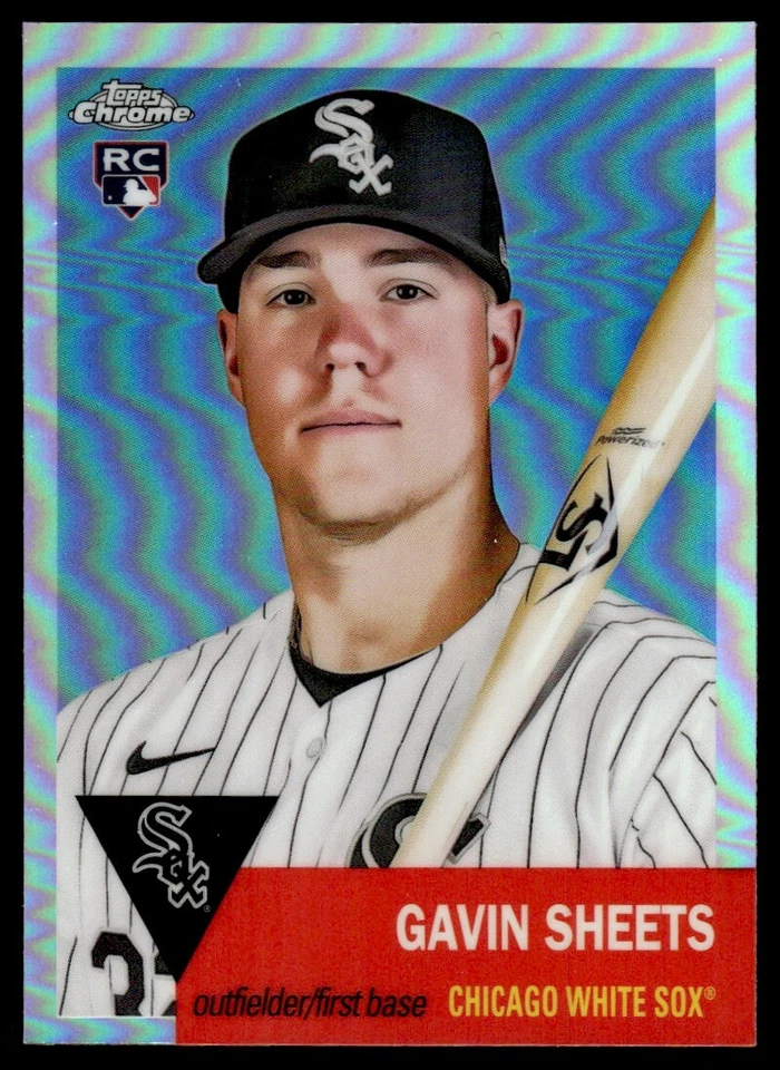 2022 Topps Chrome Platinum Refractor Gavin Sheets Chicago White Sox #246 R124 - Image 1 of 2
