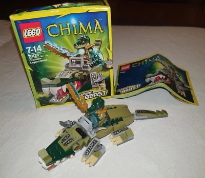 Lego Chima 70126 Krokodile Legend Beast - vollständig + BA +OVP - Bild 1 von 3