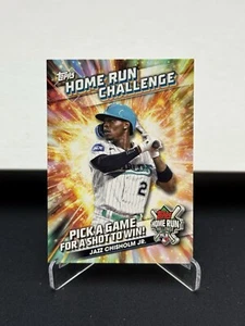 2024 Topps Series 1 - Home Run Challenge Code Card #HRC-30 Jazz Chisholm - Picture 1 of 2