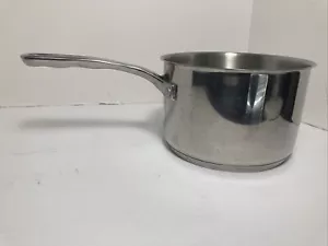 Princess House 18/10 Stainless Steel 3 Qt Quart Saucepan NO LID - Picture 1 of 10