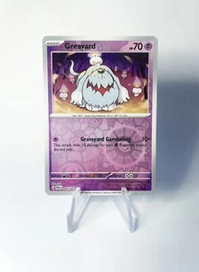 Pokemon TCG Greavard 042/091 Reverse Holo - Paldean Fates - Picture 1 of 2