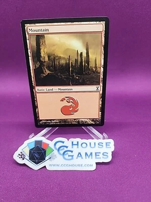 Mountain Time Spiral Misprint Bottom Crimp MTG Magic 296/301 *CCGHouse* - Image 1 of 4