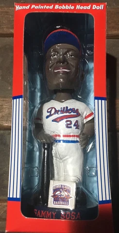 Rare Sammy Sosa Tulsa Drillers Minor Lg. Bobblehead #'d To 5000 Cover