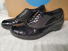 Skechers Size 95M Black Flexibles Divider Slip On Shoes Low Wedge
