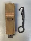 Benchmade 8 / 8med Rescue Hook Strap Belt Cutter Tool W/ Coyote Pouch, Used Good
