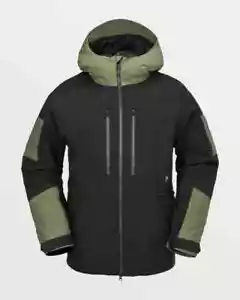 Volcom V.Co Wfo SnowboardingJacket Black Large NWT $300 - Picture 1 of 11