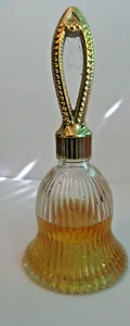 Vintage Avon Brocade Cologne Glass Bell Decanter - Picture 1 of 6