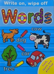 Write On, Wipe Off Words *FREE P&P* - Imagen 1 de 1