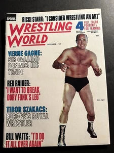 1965 Wrestling World VERNE GAGNE Dory FUNK Bill WATTS Fabulous MOOLAH Bob ELLIS - Picture 1 of 10
