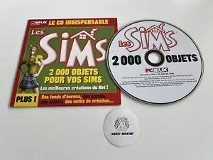 2000 Objets Pour Les Sims 1 - Jeu PC - FR - Promo PC Jeux 2003 HS Spécial Sims - Foto 1 di 2