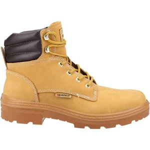 Botas de seguridad de trabajo Cofra Kaibab de cuero repelente al agua S3 SRC punta de acero - Imagen 1 de 4