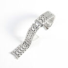 High Quality Solid Stainless Steel Watch Strap Curved Band for Longines Presence