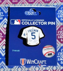 Los Angeles Dodgers Freddie Freeman Pin Lapel Collector Official MLB - Picture 1 of 1