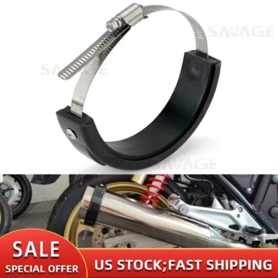 Cubierta de lata protectora de escape ovalada para SUZUKI HAYABUSA GSXR600/750/1000 DRZ 400SM Foto 1 de 4