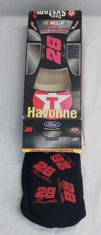Vintage 1996 NASCAR Ernie Irvan #28 Adult Slipper Socks Havoline Texico Racing Cover