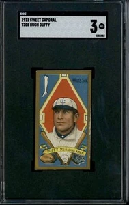 1911 T205 Gold Border Hugh Duffy Sweet Caporal - SGC-3 - Picture 1 of 2