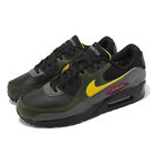 Nike Air Max 90 GTX Gore-Tex Black Yellow Cargo Khaki Men Casual Shoe DJ9779-001