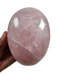 Rose Quartz Crystal Polished Freestand 1lb 5.2oz. - Picture 1 of 3