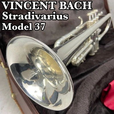 Tromba Bach Stradivarius ML modello 37 SP argento funzionamento Bb controllat... - Immagine 1 di 4