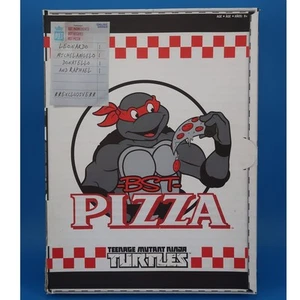 TMNT Ninja Turtles BST AXN Figure 4 Pack PIZZA BOX Black & White EXCLUSIVE 2021 - Bild 1 von 10