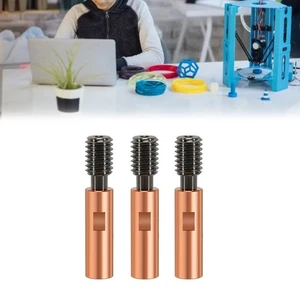 Upgraded 3D Printer Heatbreak Bi-metal Copper TitaniumAlloy Throat 6x30mm Throat - Imagen 1 de 10