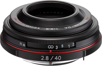 PENTAX 21390 Lens HD PENTAX-DA40mmF2.8 Limited Black K Mount APS-C Size - Image 1 of 4